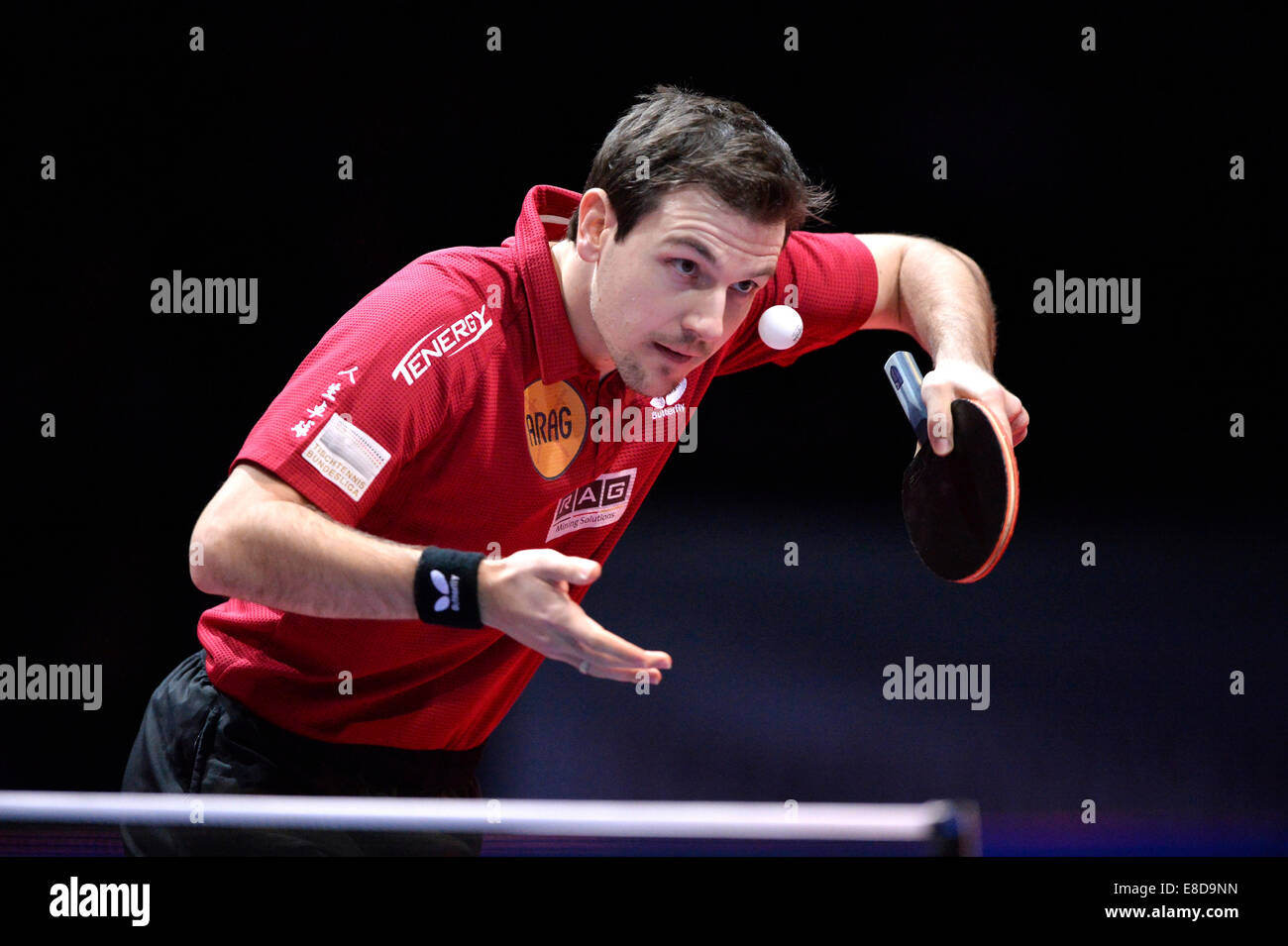 Timo Boll, GER, Table Tennis Cup final, Porsche Arena, Stuttgart,  Baden-Württemberg, Germany Stock Photo - Alamy