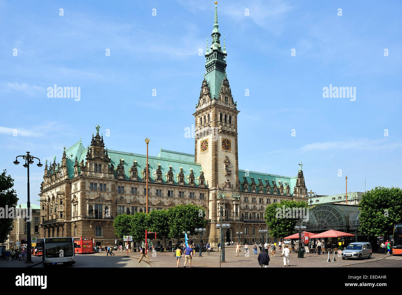 City Hall, Hamburg, Germany Stock Photo - Alamy