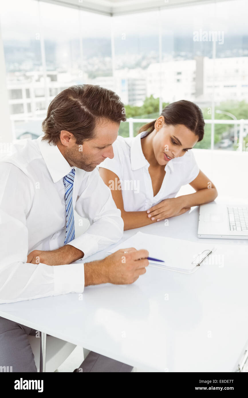 Business people in meeting at office Stock Photo - Alamy