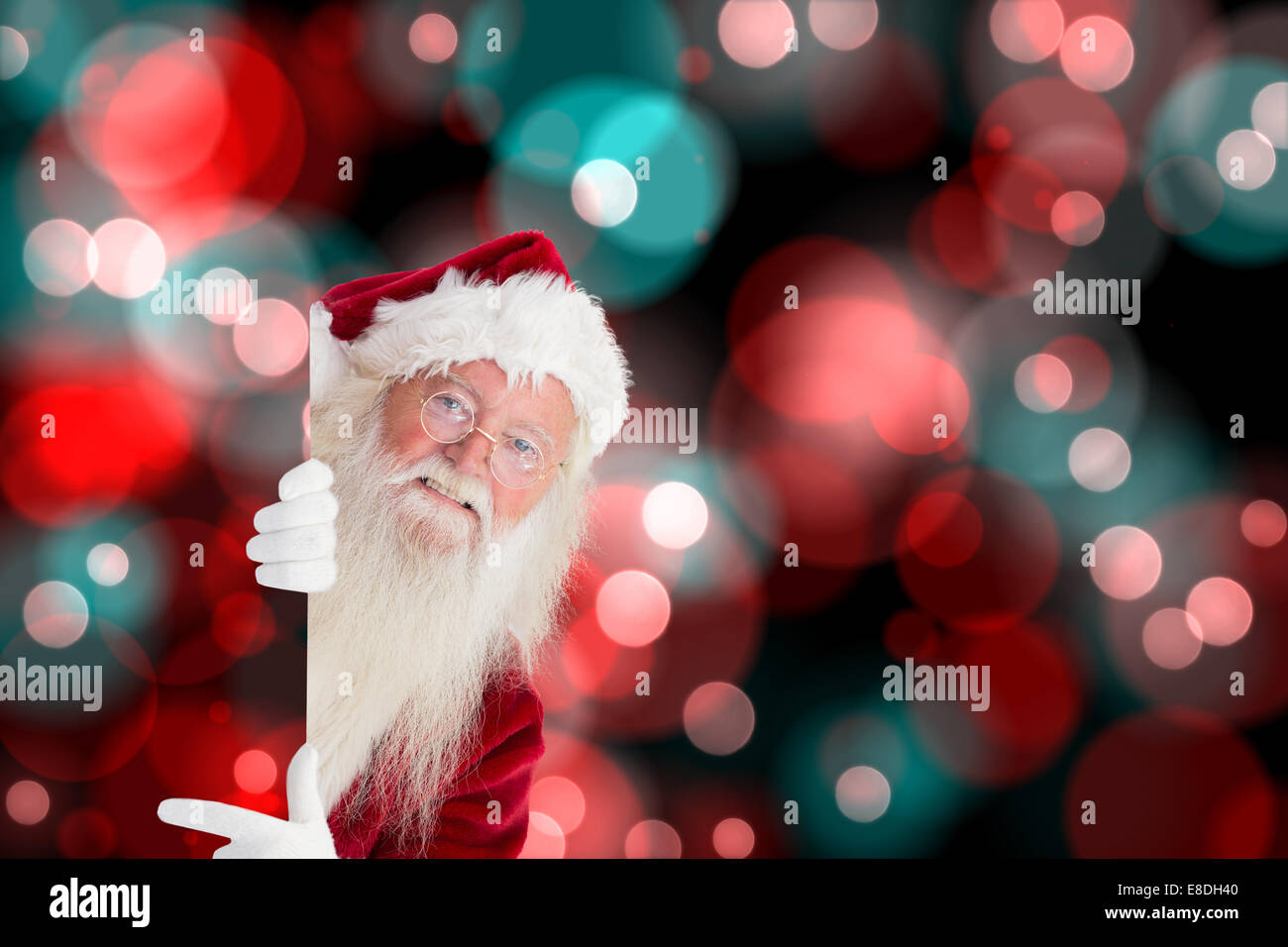 Composite image of santa claus showing Stock Photo - Alamy