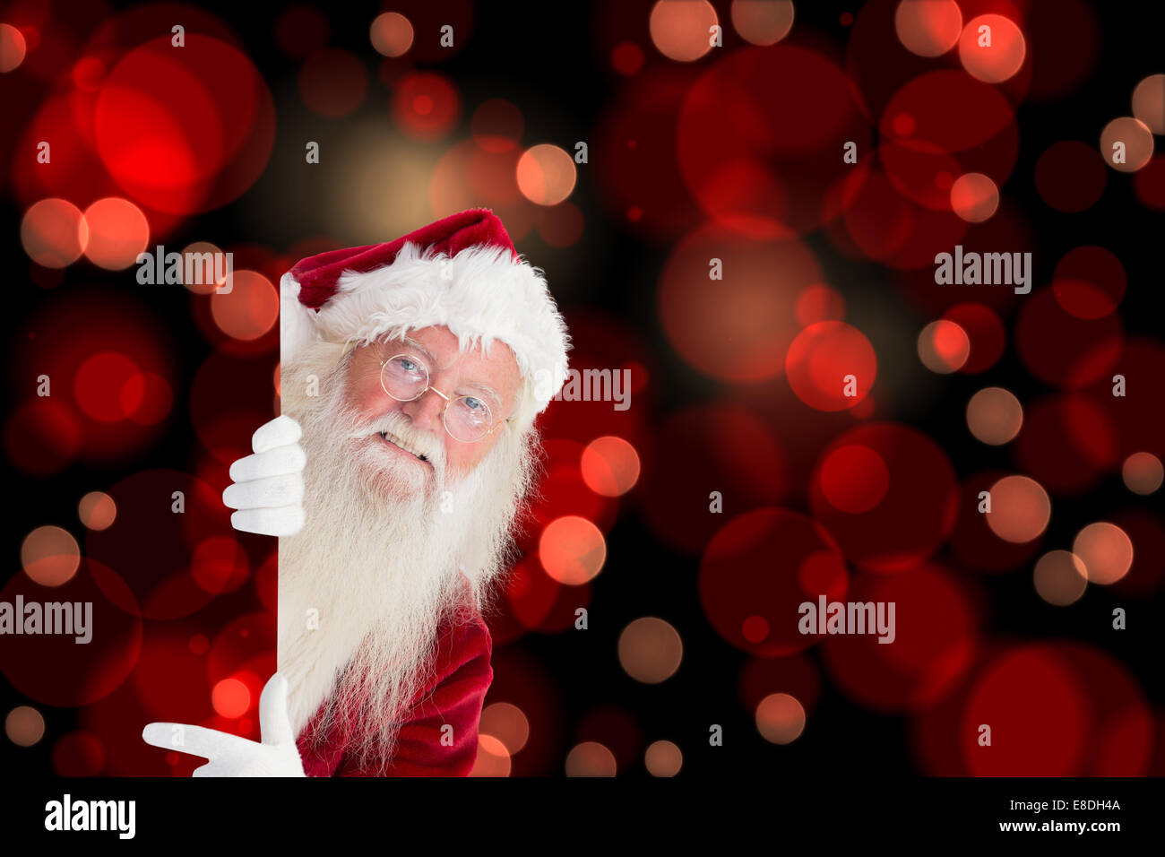 Composite image of santa claus showing Stock Photo - Alamy