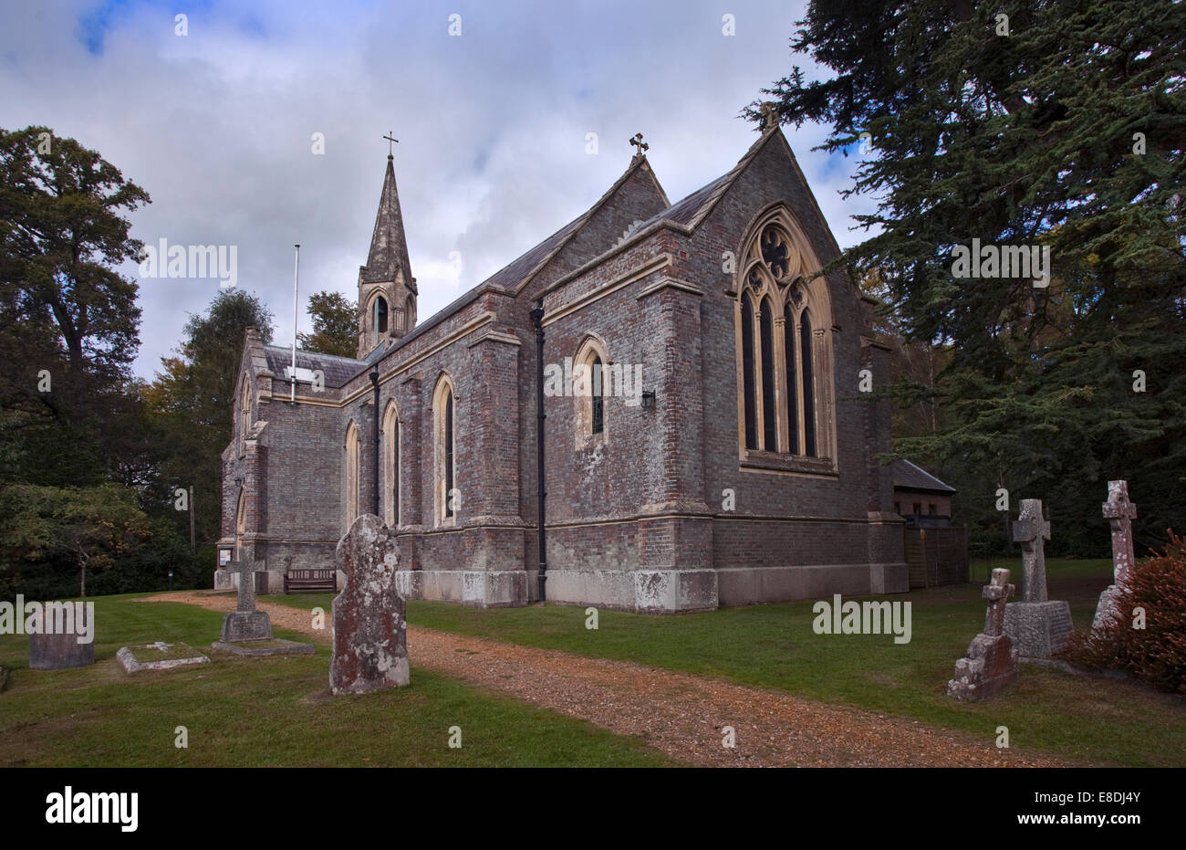 St Marks Church, Ampfield, Hampshire, England Stock Photo Alamy