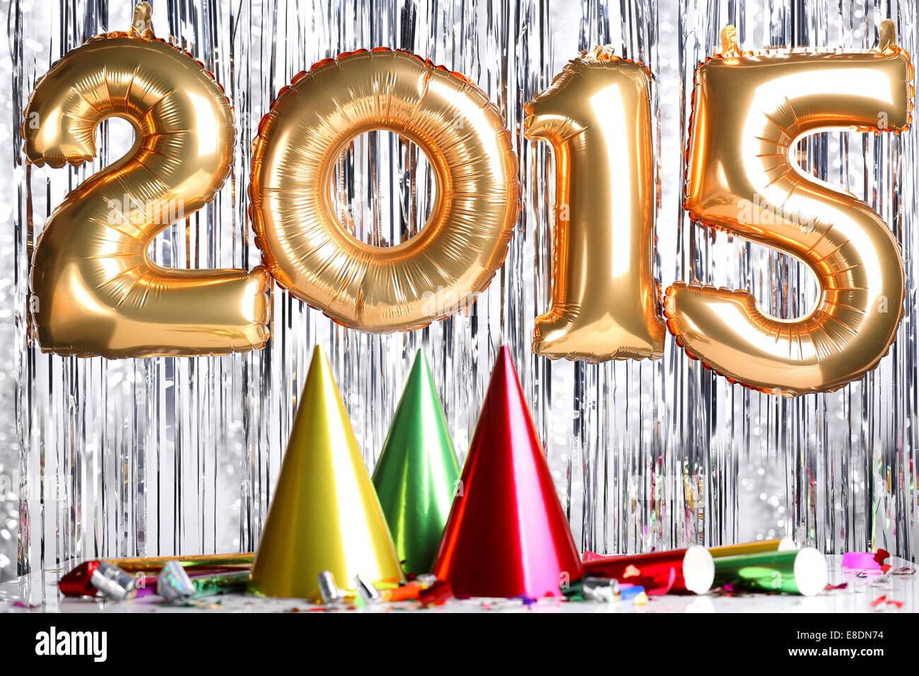 New year decoration,2015. Stock Photo