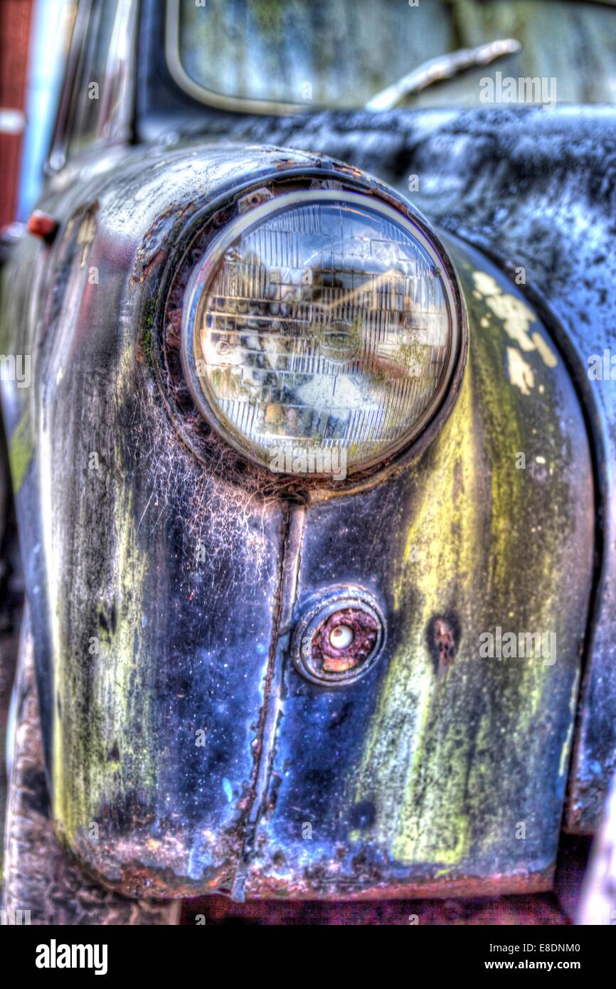 Derelict London Black Cabs Stock Photo Alamy