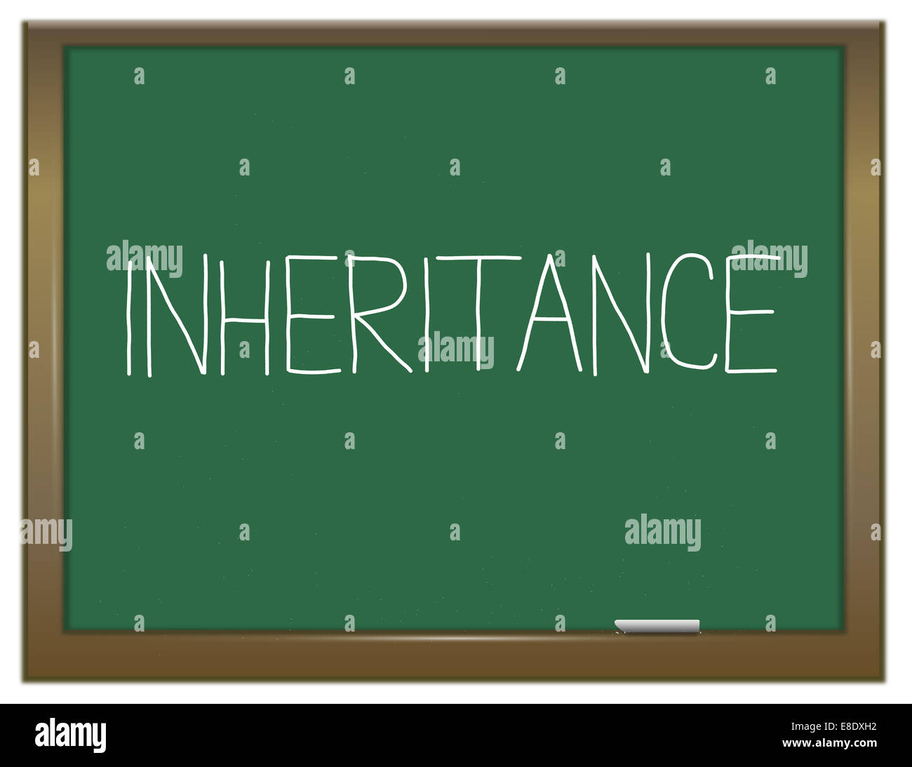 Inheritance concept. Stock Photo