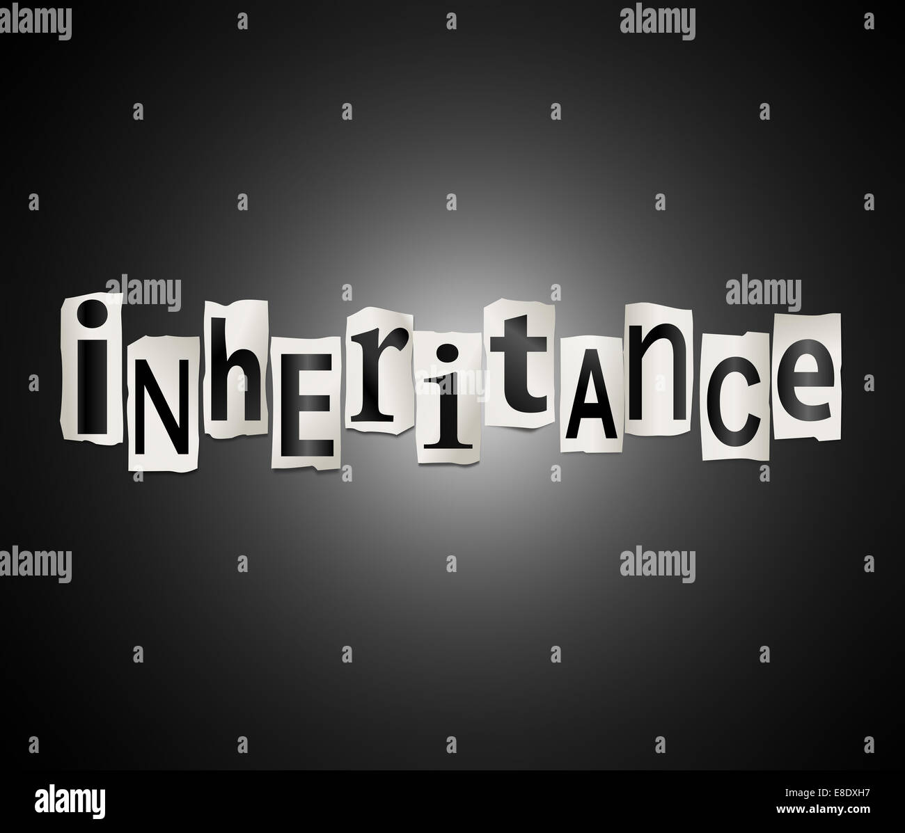 Inheritance. Stock Photo