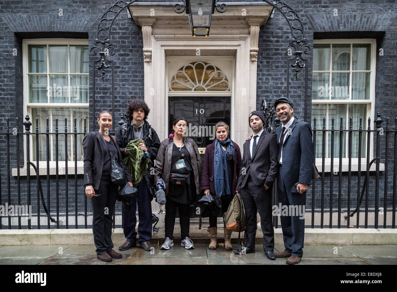 London, UK. 6th Oct, 2014. Solidarity with Aboriginals of Australia at Downing Street 2014 Credit:  Guy Corbishley/Alamy Live News Stock Photo