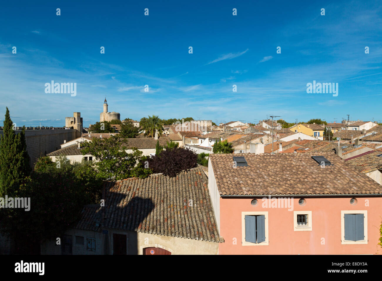 Aigues-Mortes, Gard, Languedoc-Roussillon, France Stock Photo