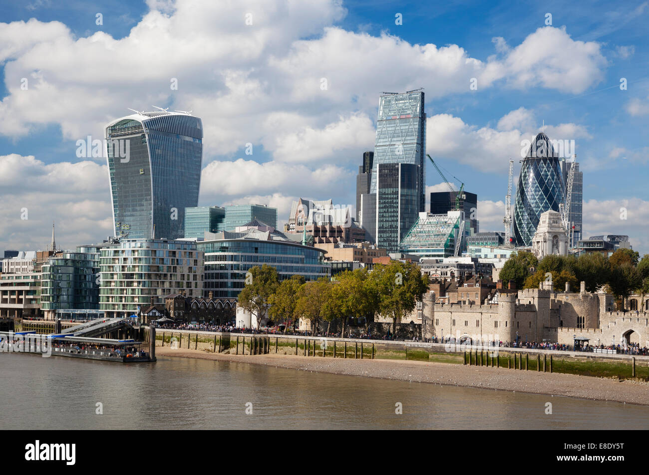 The City of London, England, UK Stock Photo