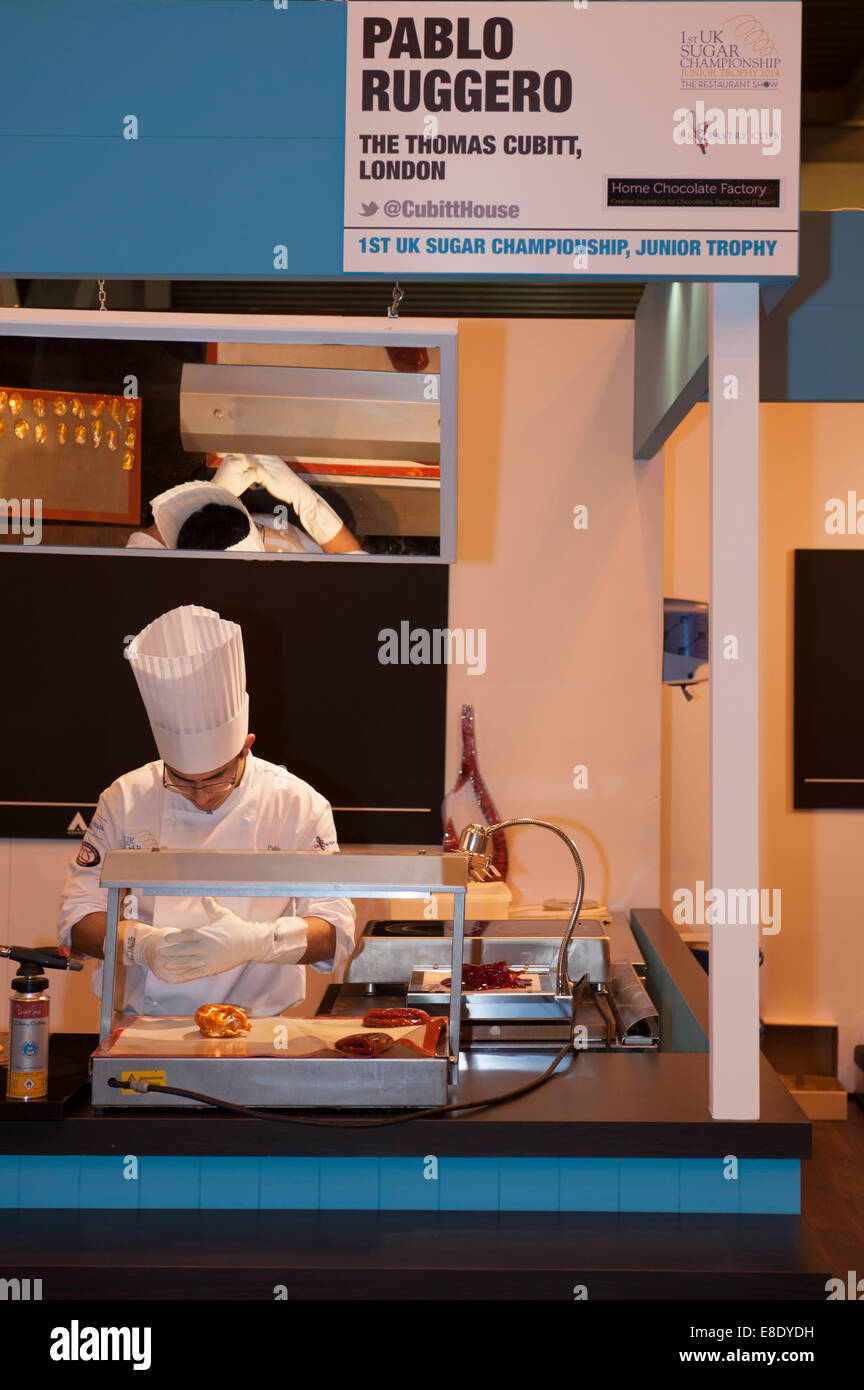 Earls Court, London UK. 6th October 2014. The Restaurant Show opening ...