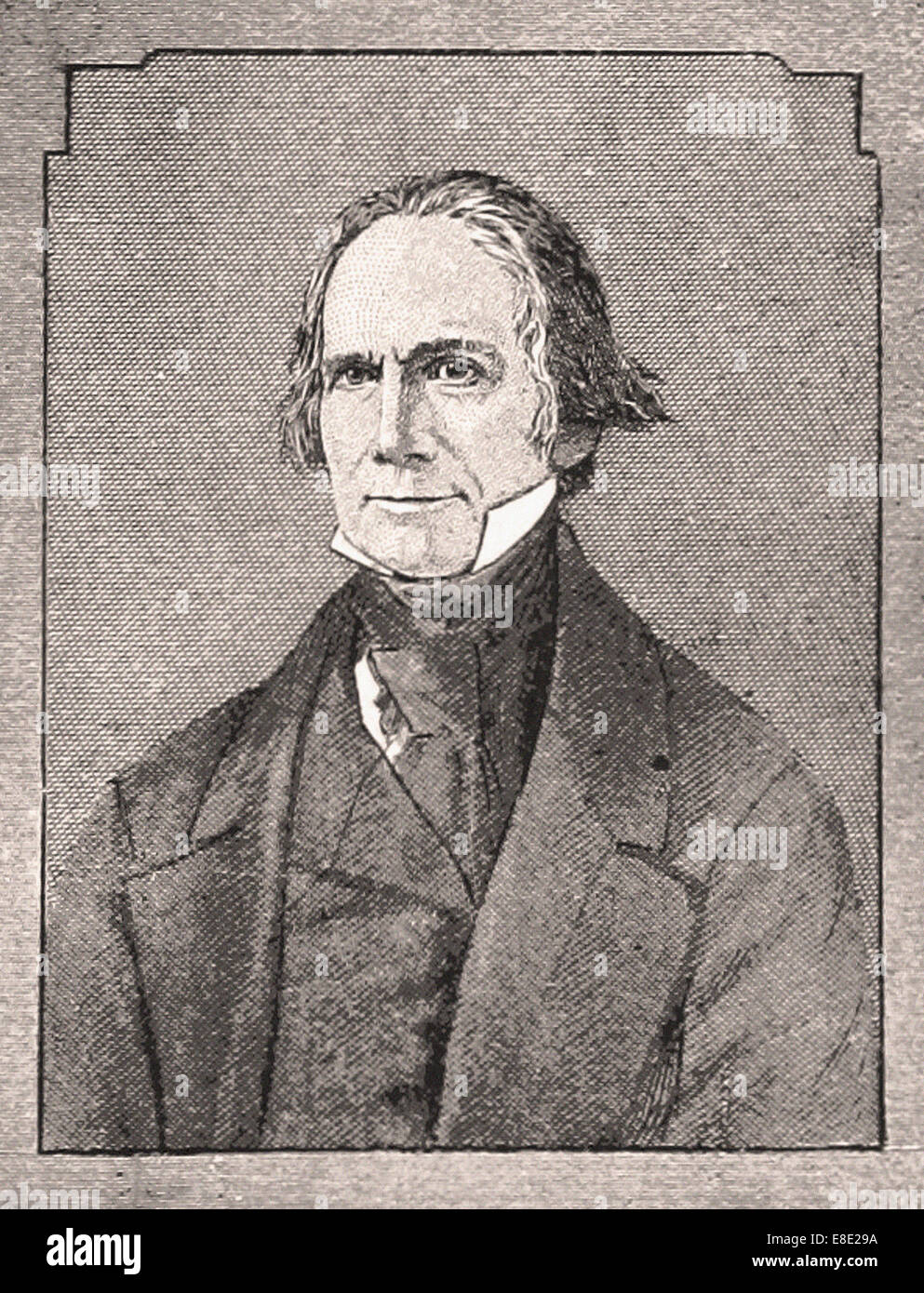 Portrait of Henry Clay Engraving XIX th Century Stock Photo Alamy