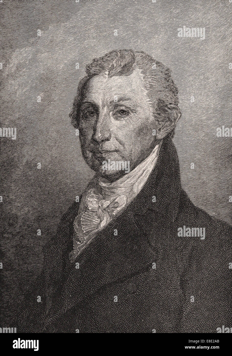 James monroe portrait hi-res stock photography and images - Alamy