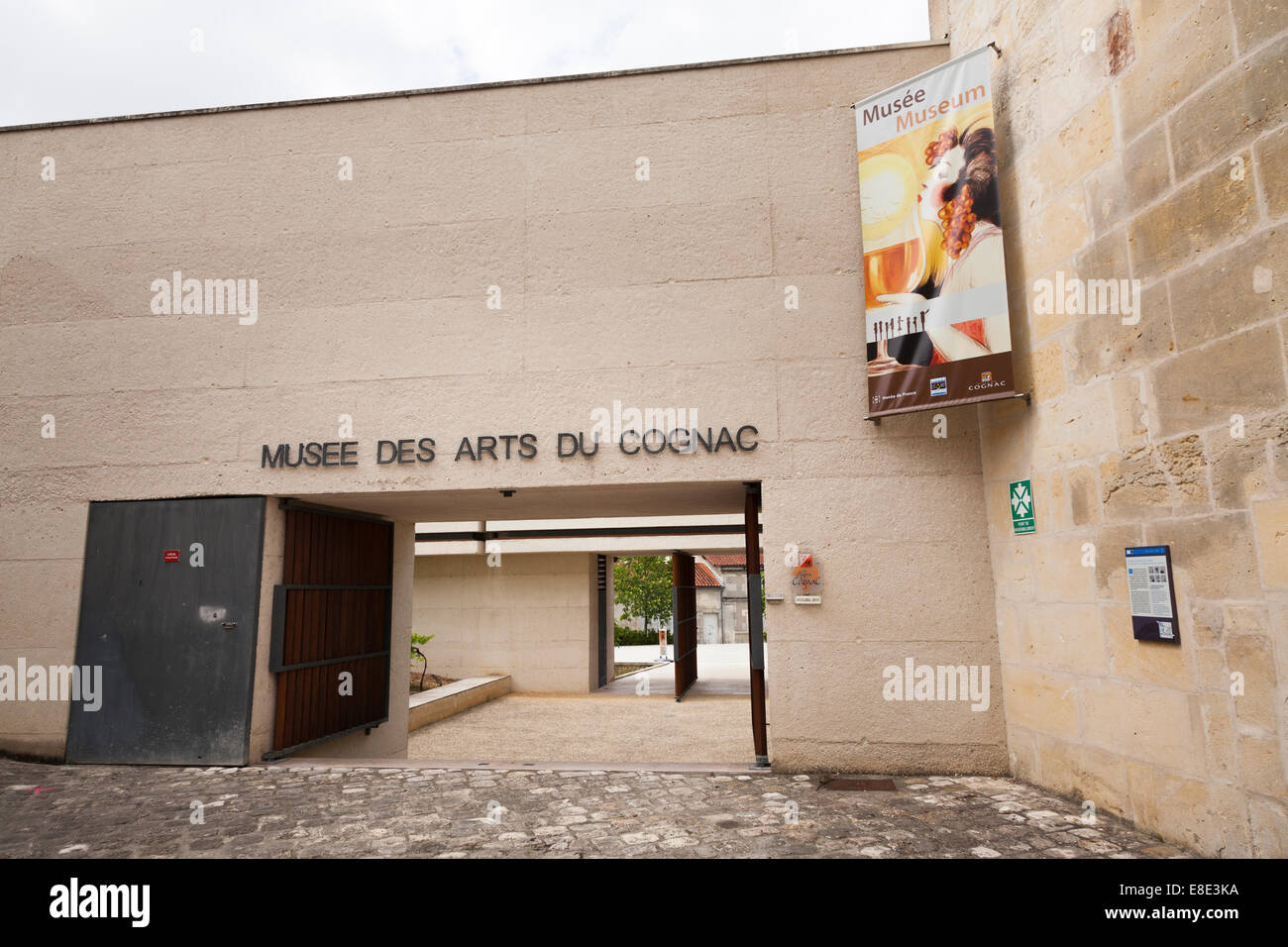 Entrance to the Musee Des Arts Du Cognac France Stock Photo Alamy