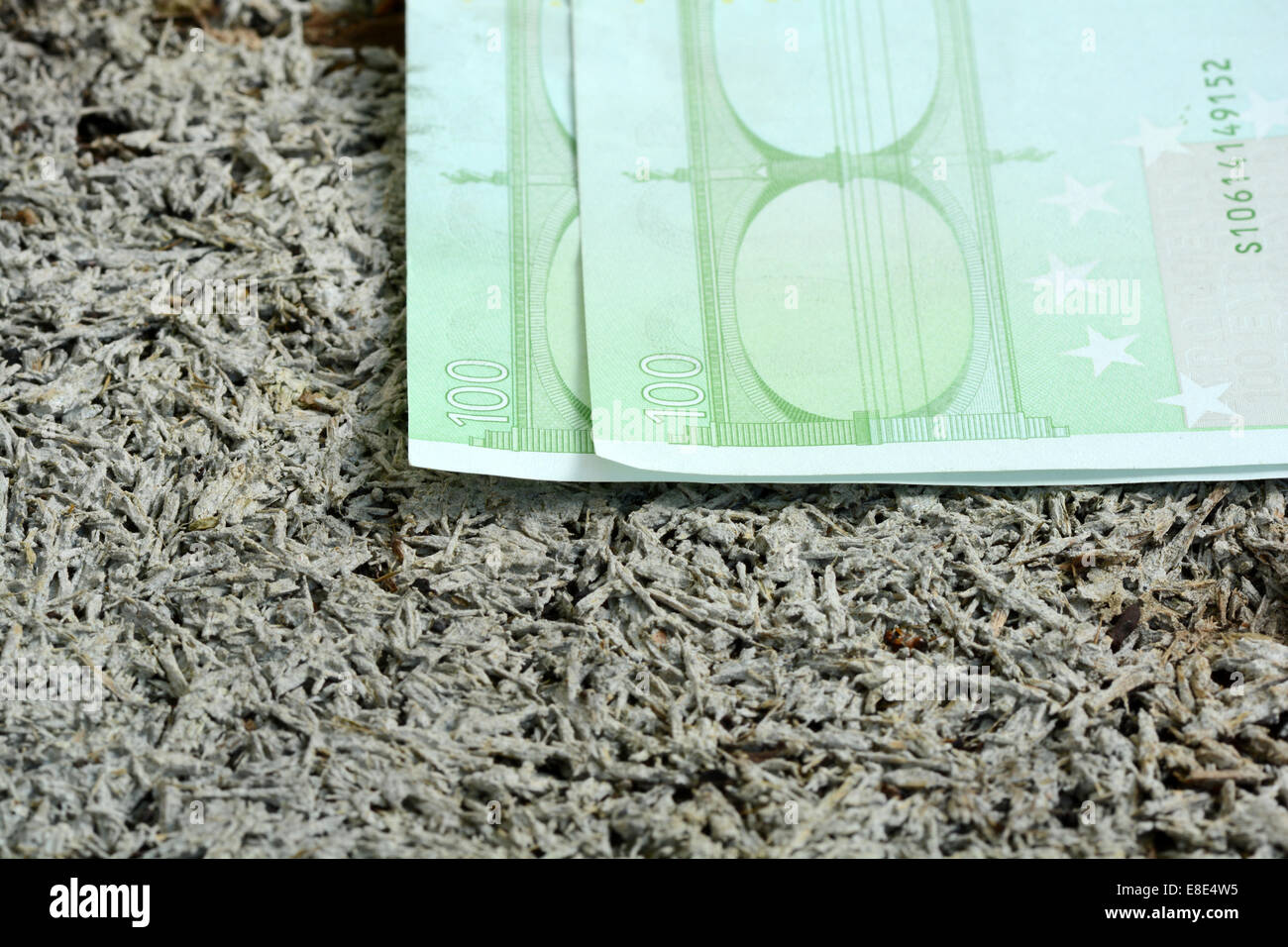 Close up macro detail of euro money banknotes Stock Photo - Alamy