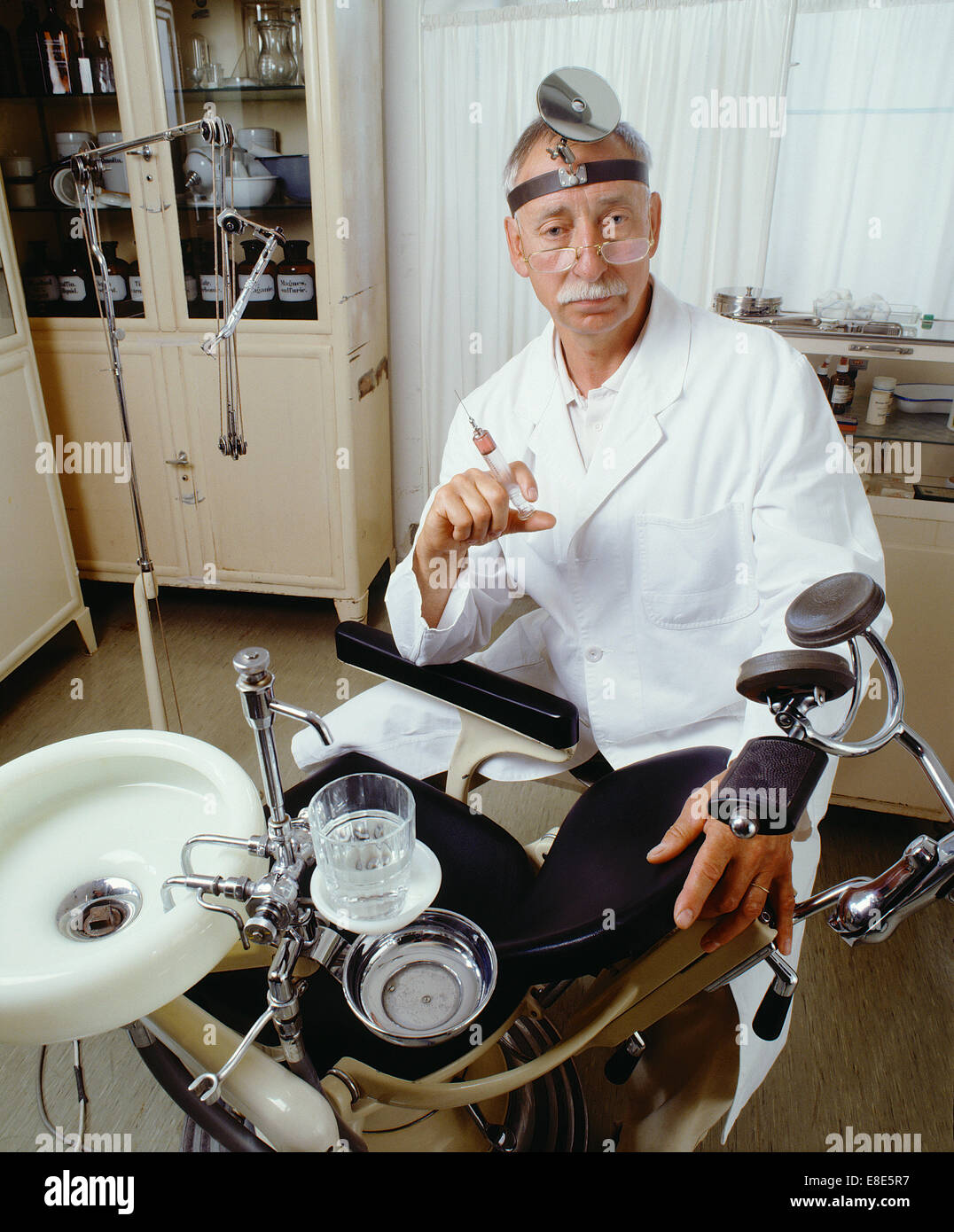 Hamburg, Germany, dentist in portrait Stock Photo Alamy