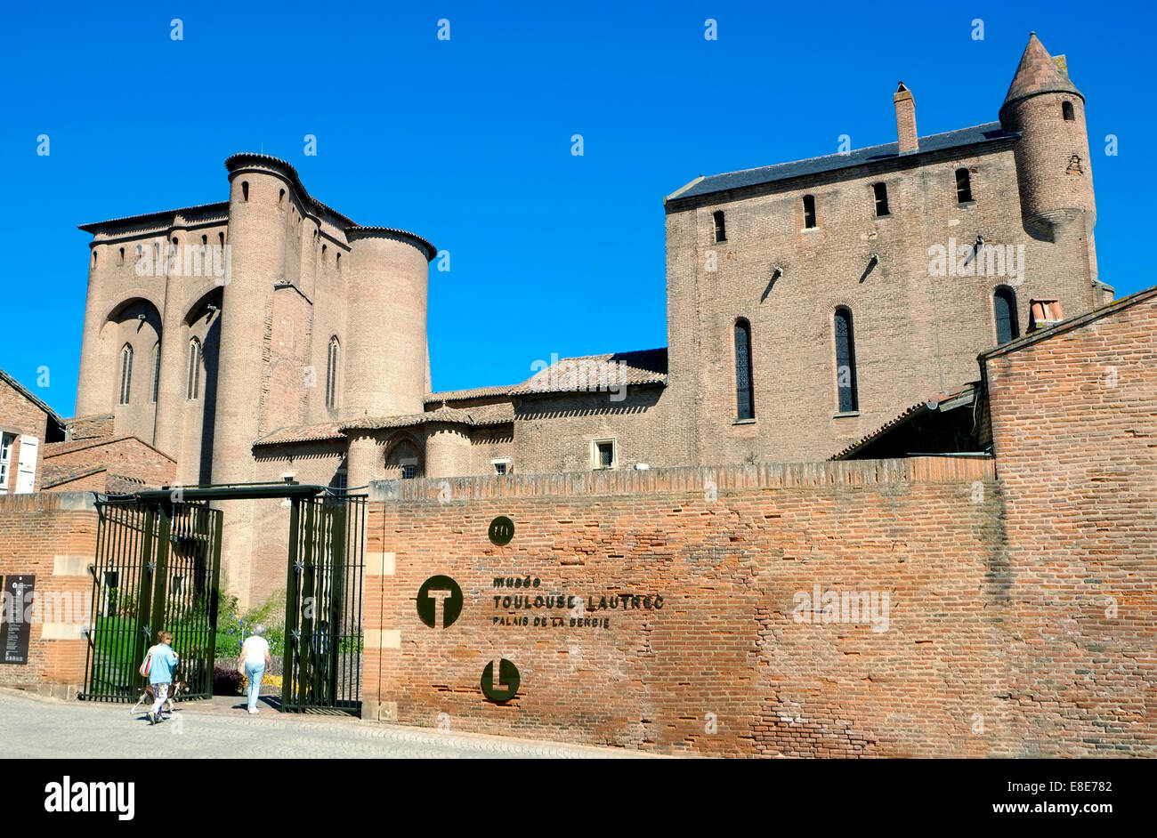 Museum Musée of Toulouse-Lautrec The Palais de la Berbie Albi Tarn Midi-Pyrenees South West France EU European Union Europe Stock Photo