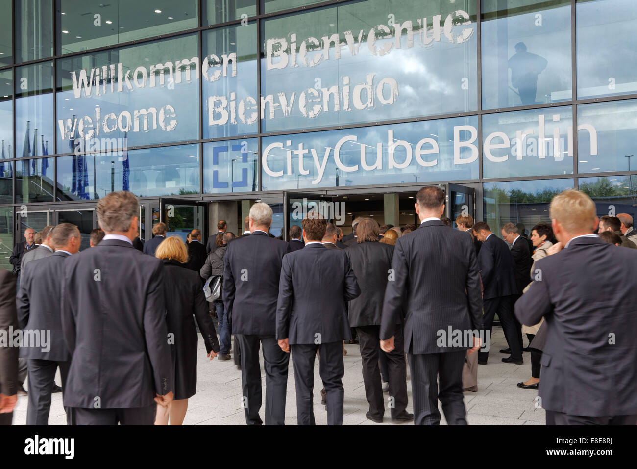 Berlin, Germany, CityCube Exhibition and Convention Hall Stock Photo