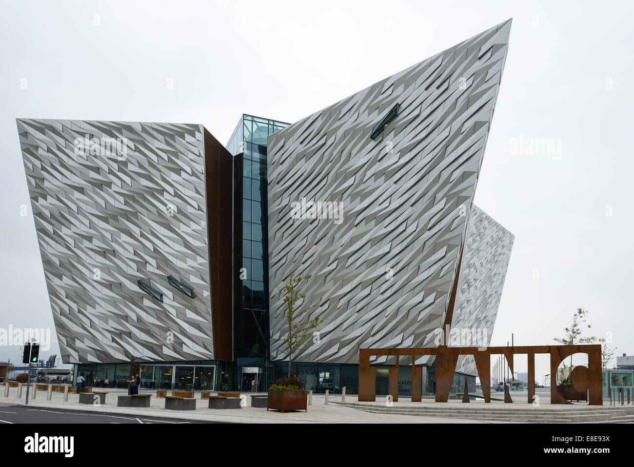 Titanic Belfast museum Northern Ireland UK Stock Photo
