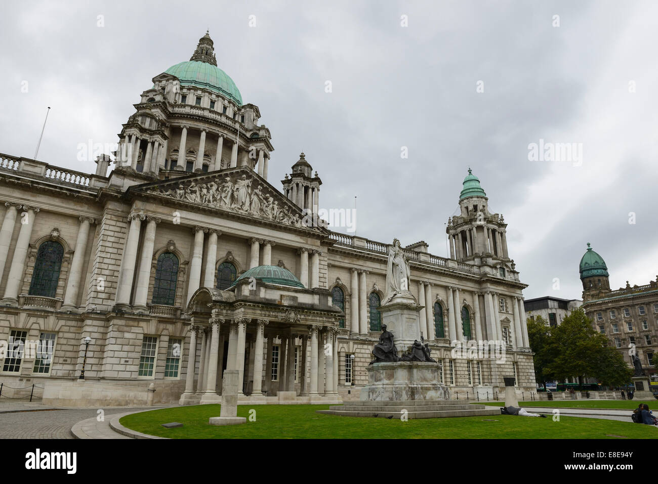 City Hall in Belfast city centre Stock Photo