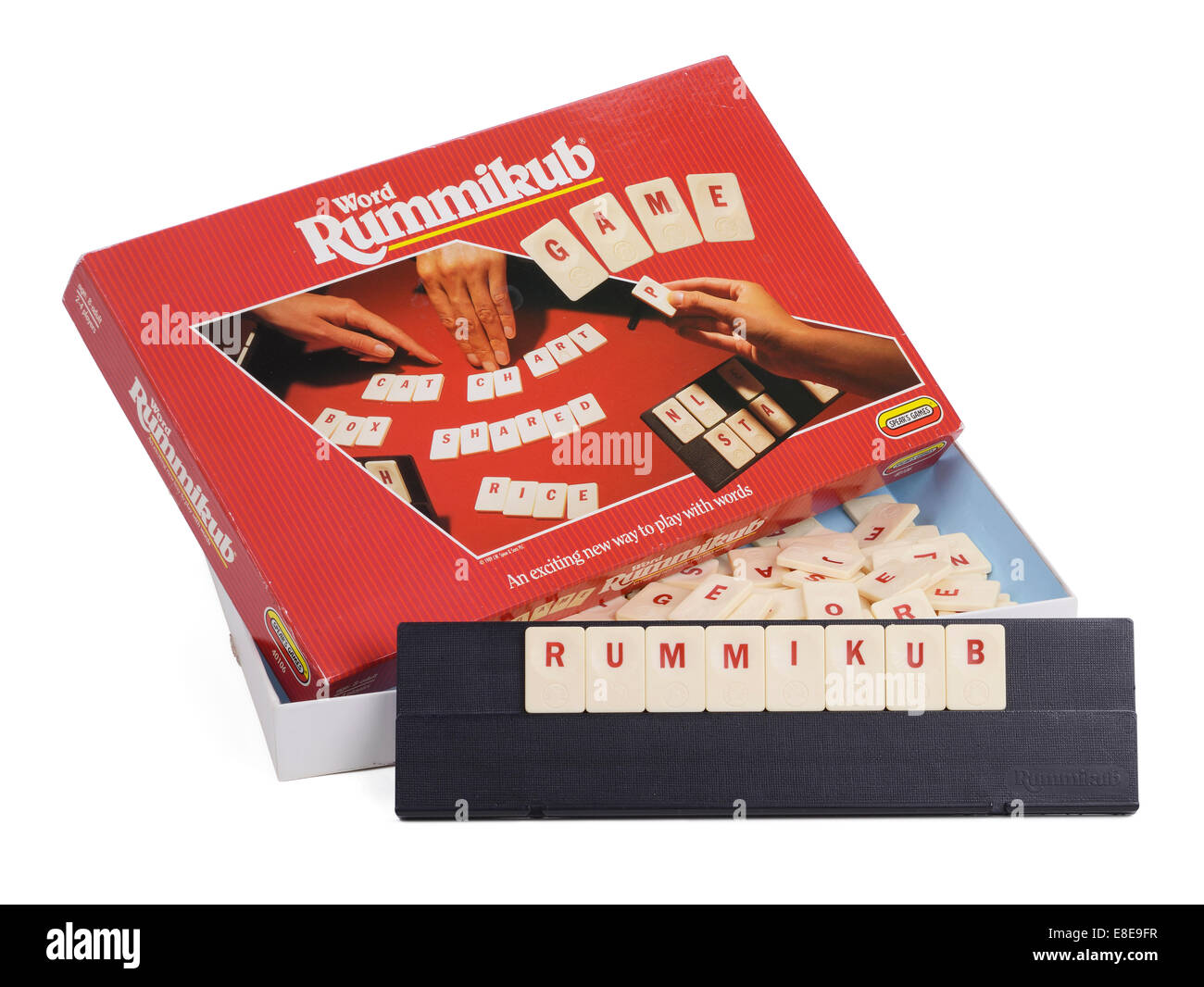 Rummikub word game by Spears Games Stock Photo
