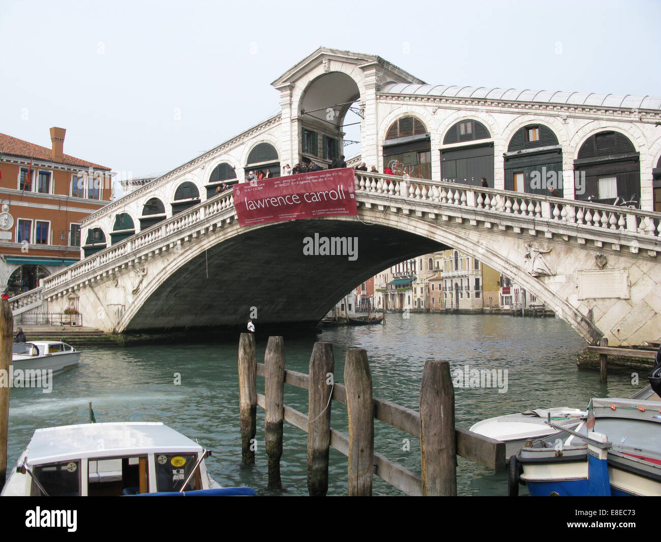 Venice Italy Rialto Bridge Stock Photo - Alamy