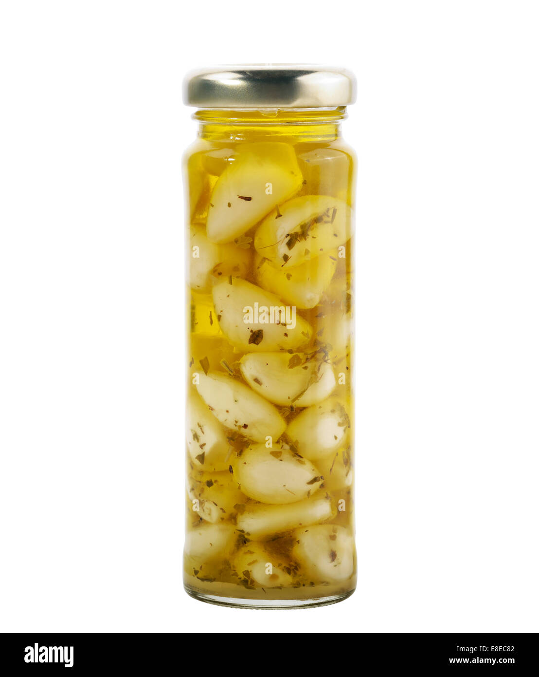 Fermented garlic in olive oil