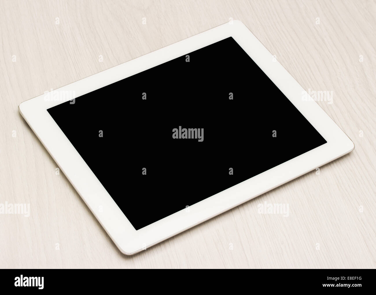 Tablet computer on your desktop bright light Stock Photo Alamy