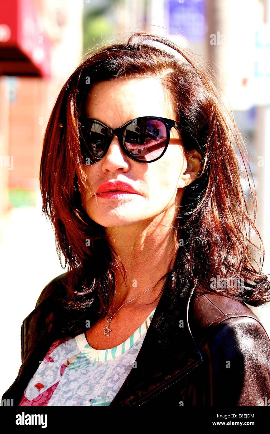 Janice Dickinson out and about on Bedford Drive in Beverly Hills ...