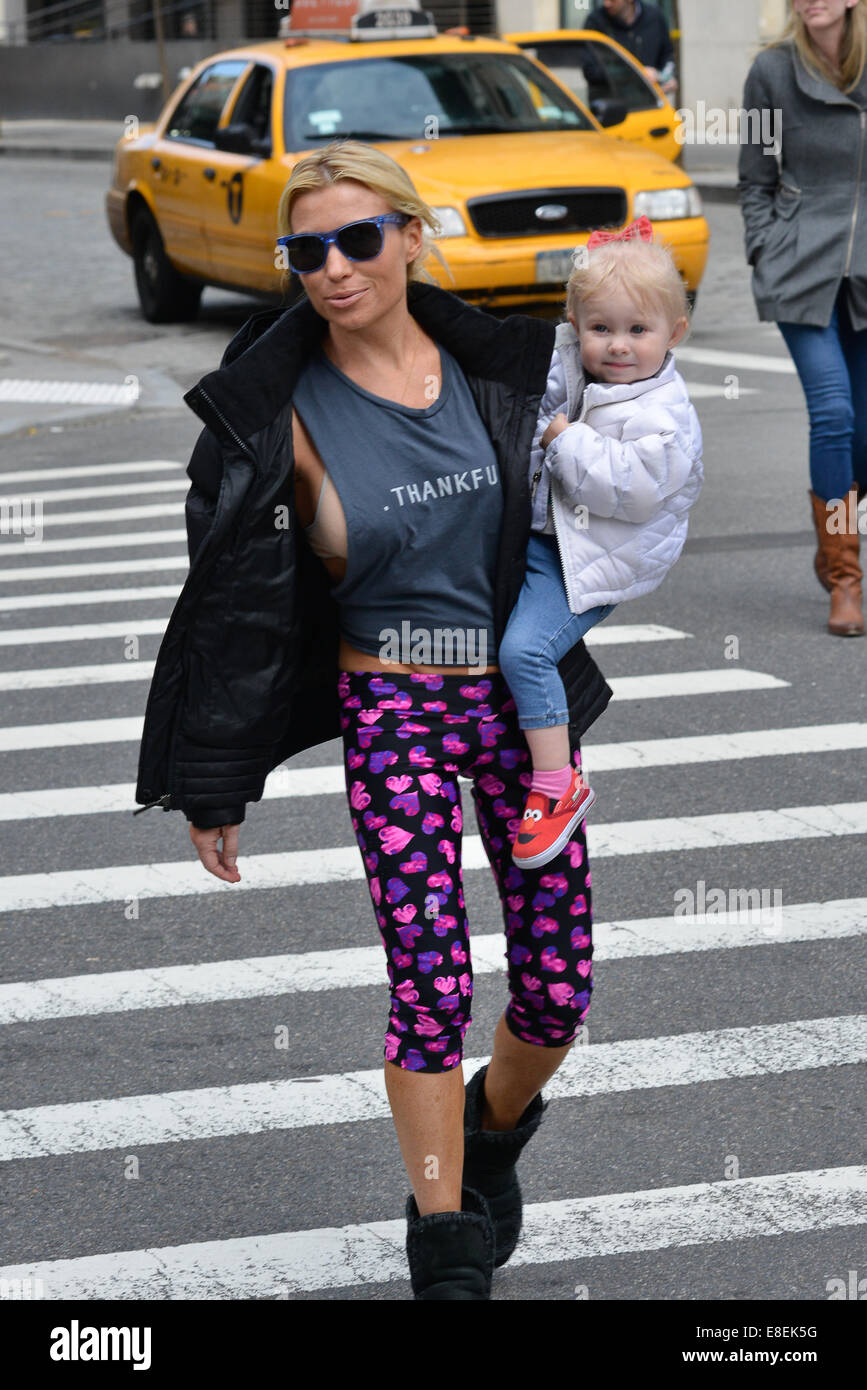Tracy Anderson leaving her gym in Tribeca Featuring: Tracy ANderson