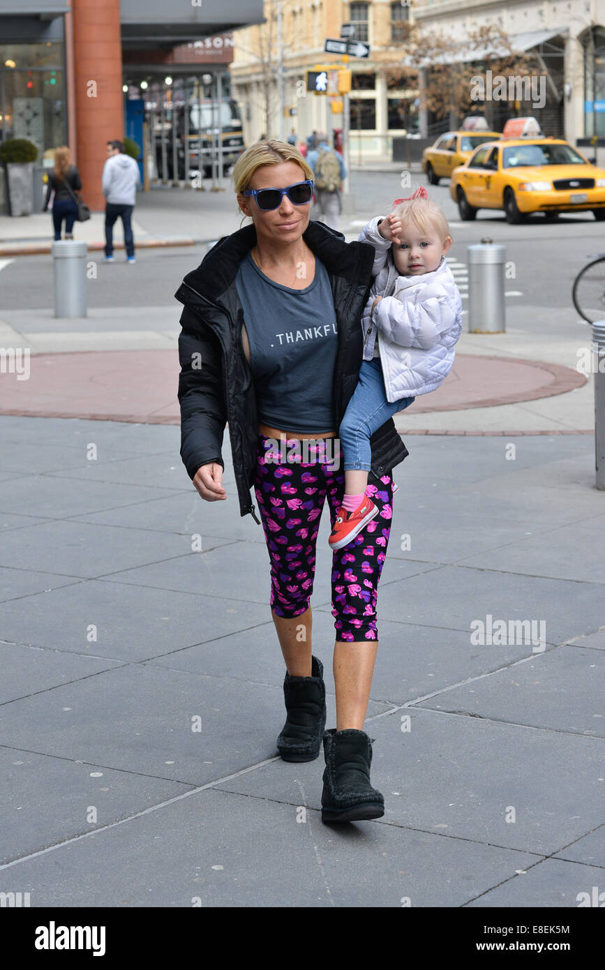 Tracy Anderson leaving her gym in Tribeca Featuring: Tracy ANderson
