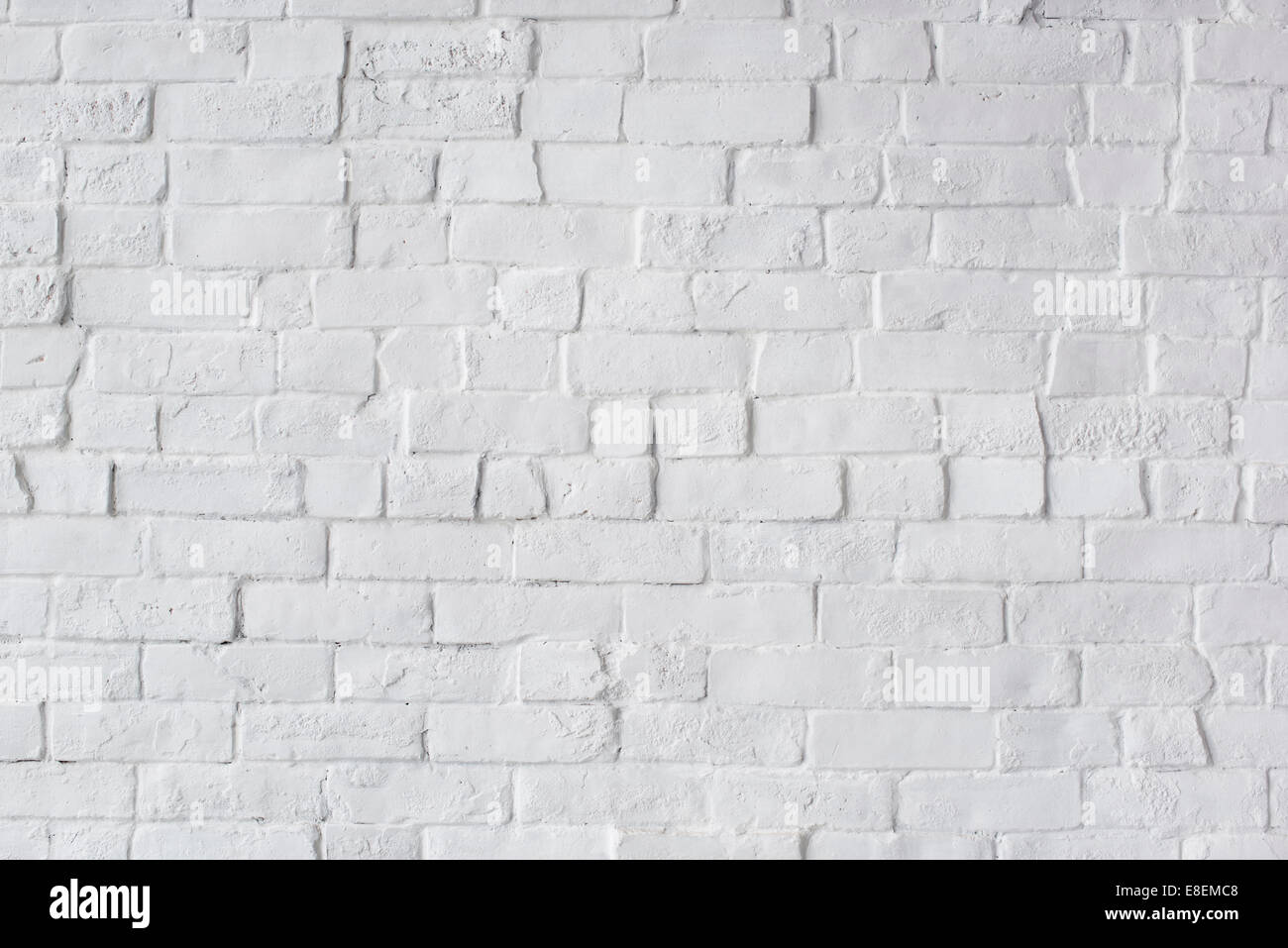 White Painted Beautiful Brick Wall Stock Photo Alamy
