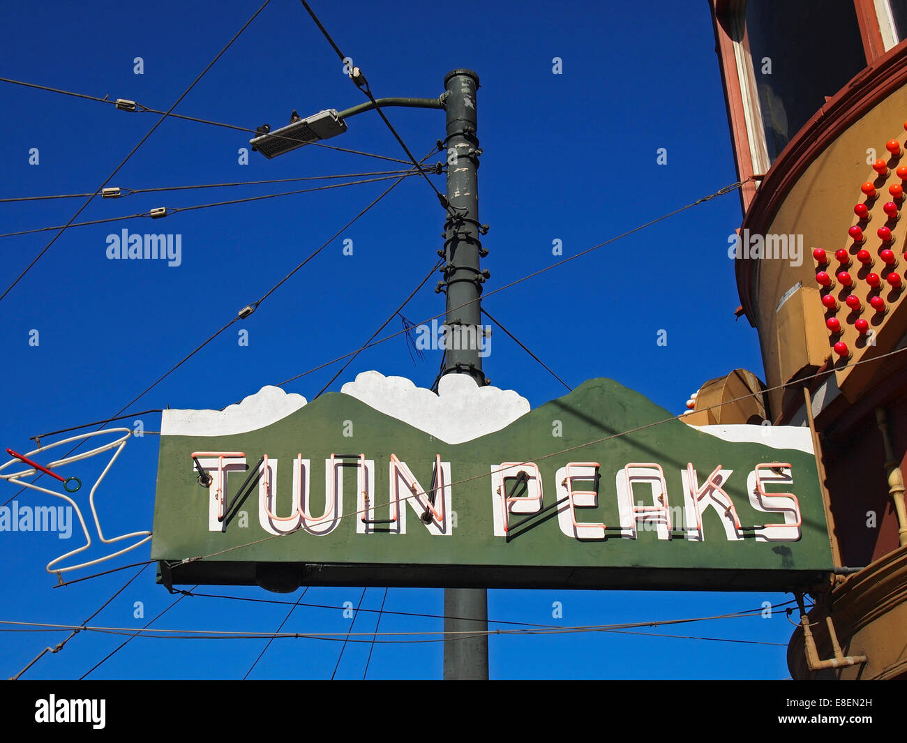 Twin Peaks Tavern, Castro & Market Streets, San Francisco Stock Photo