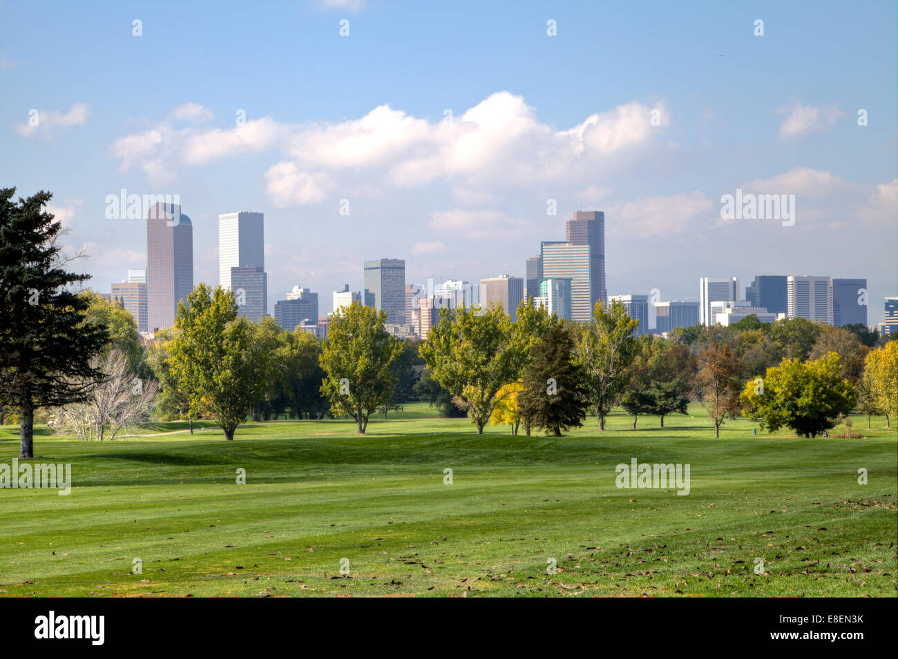 Denver skyline Stock Photo: 74082615 - Alamy