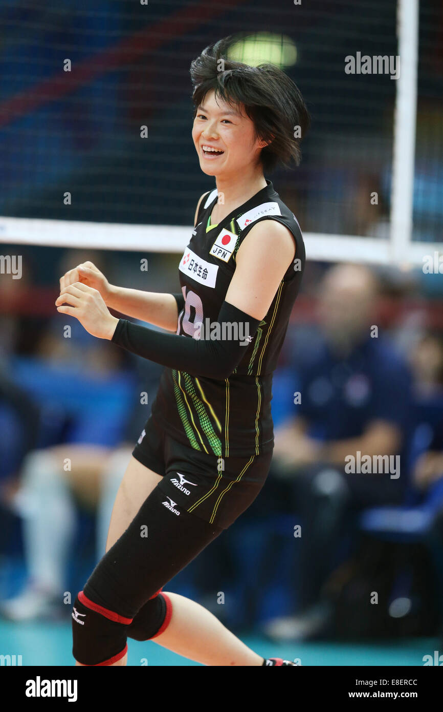 Bari, Italy. 5th Oct, 2014. Haruka Miyashita (JPN) Volleyball Haruka