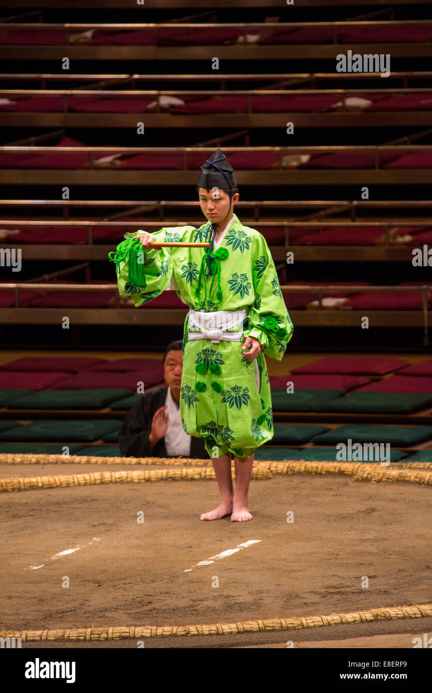 Grand Sumo Tournament, Tokyo, Japan Stock Photo Alamy