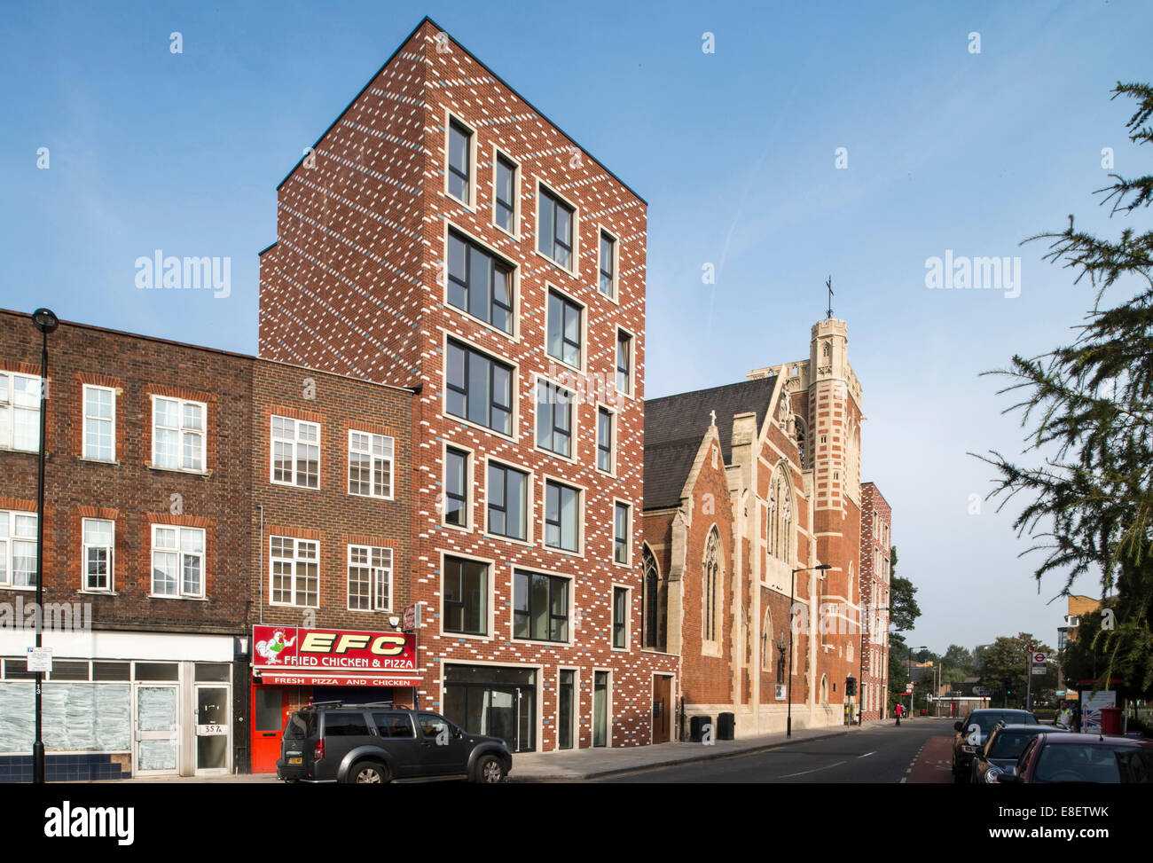 The Mission Apartments, London, United Kingdom. Architect Matthew