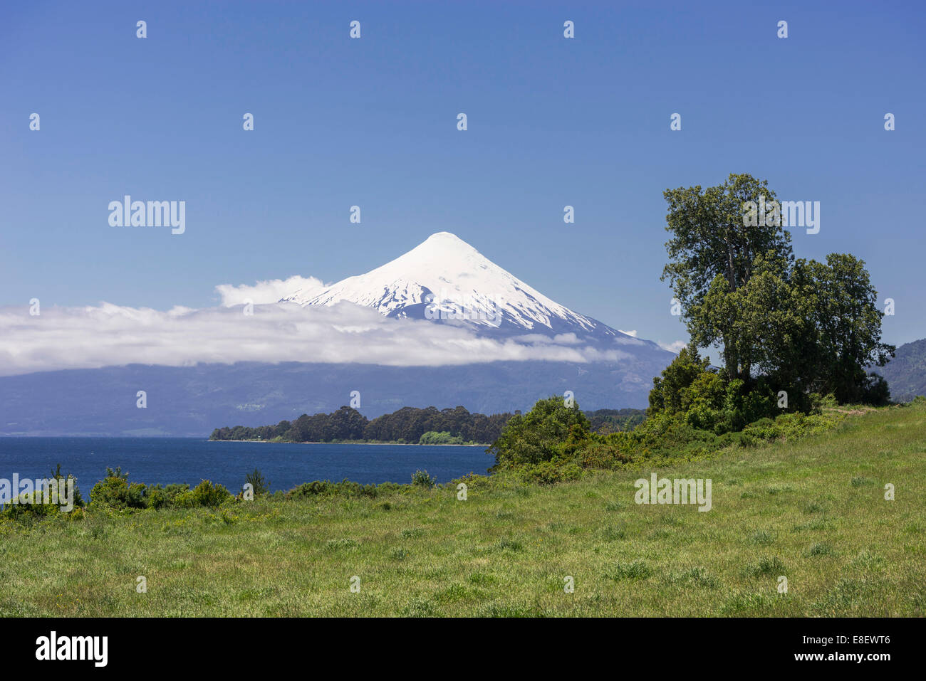 Osorno volcano, Puerto Varas, Los Lagos Region, Chile Stock Photo