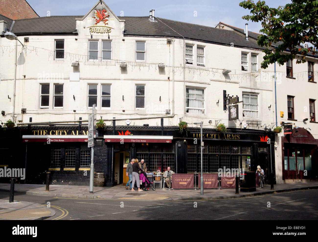 The City Arms public house, Cardiff, Wales. Stock Photo