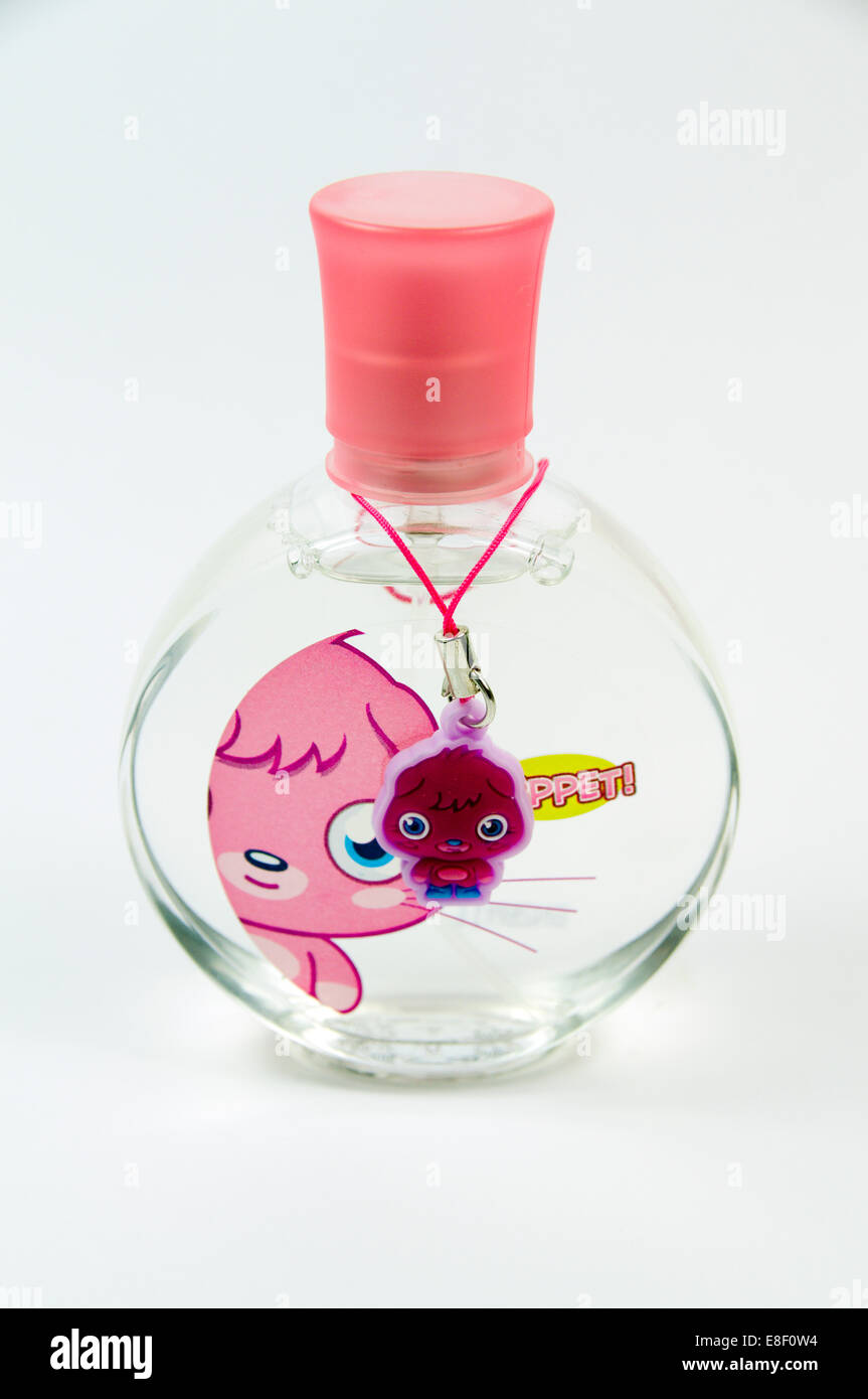 Moshi Monsters Eau De Toilette bottle. Stock Photo