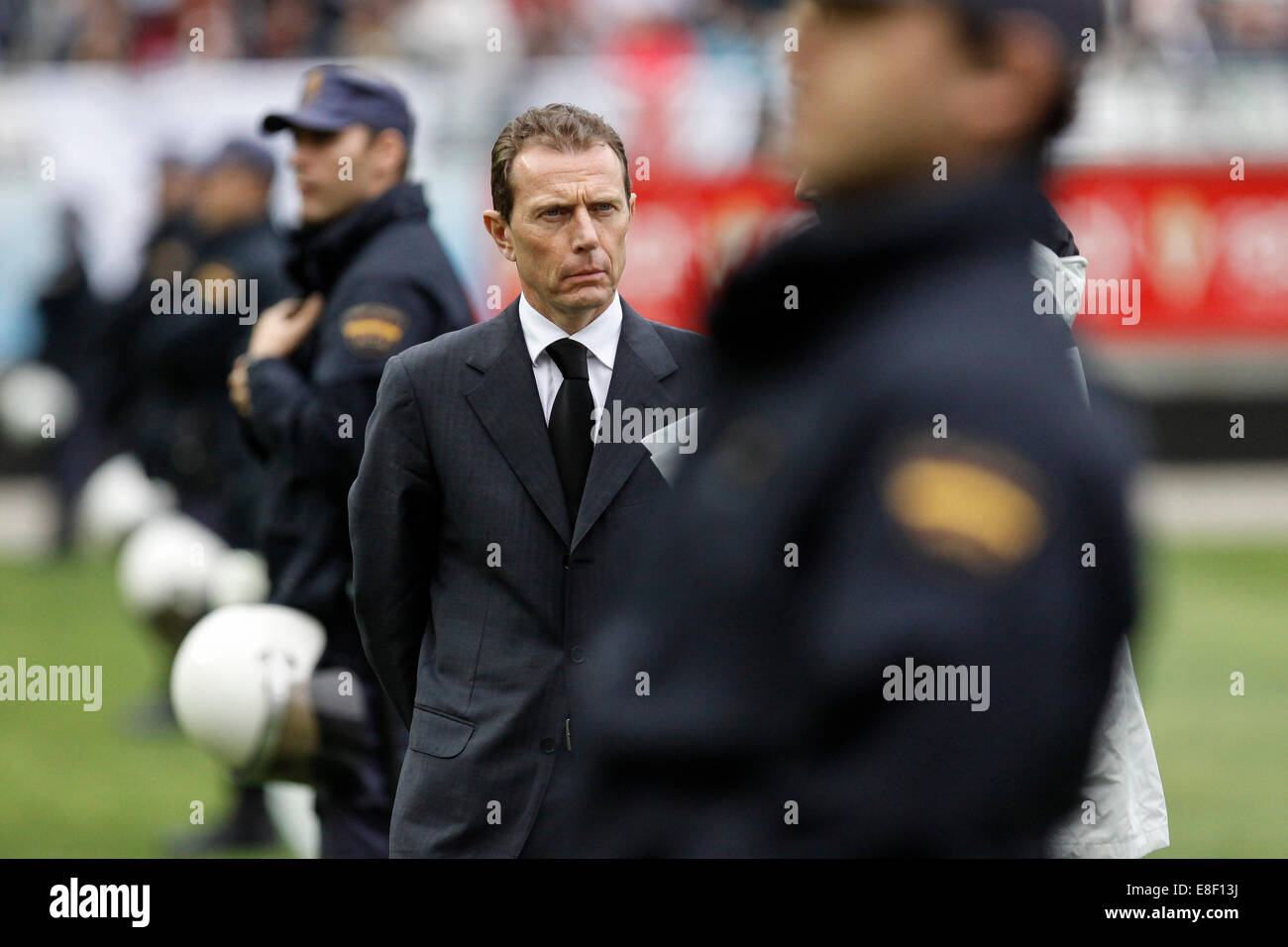 Emilio Butragueño, Director of Institutional Relations of Real Madrid Stock Photo