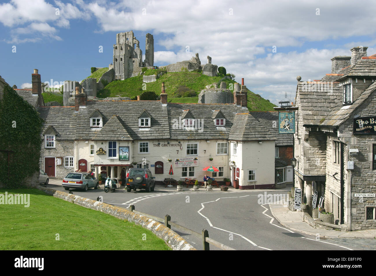 Corfe Castle, Dorset Stock Photo Alamy