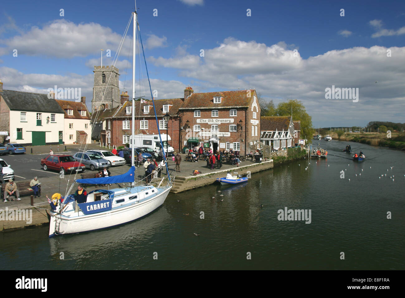 Waterfront at Wareham, Dorset Stock Photo Alamy