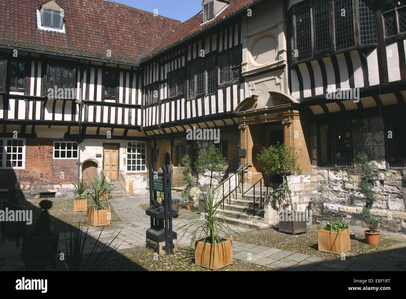 St William's College, York, North Yorkshire Stock Photo Alamy