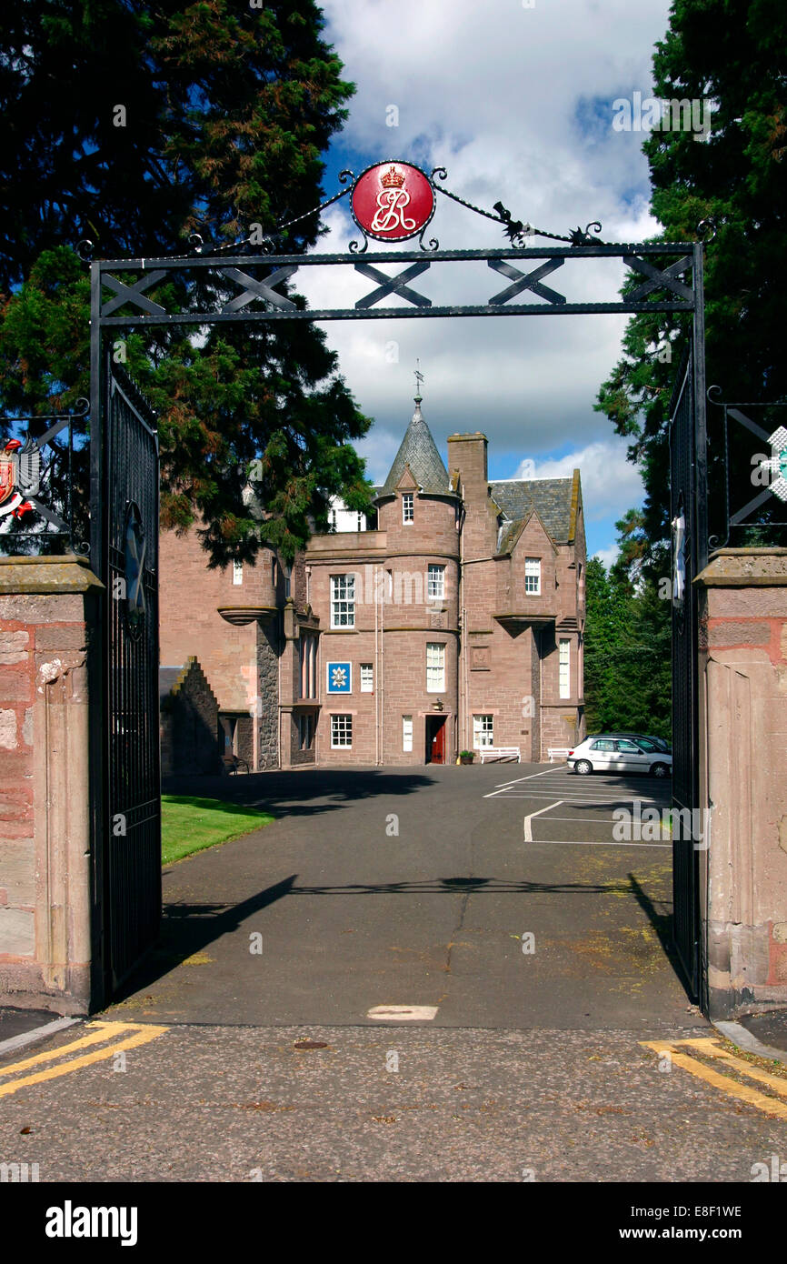 Headquarters of the Royal Highland Regiment, Perth, Scotland. Stock Photo