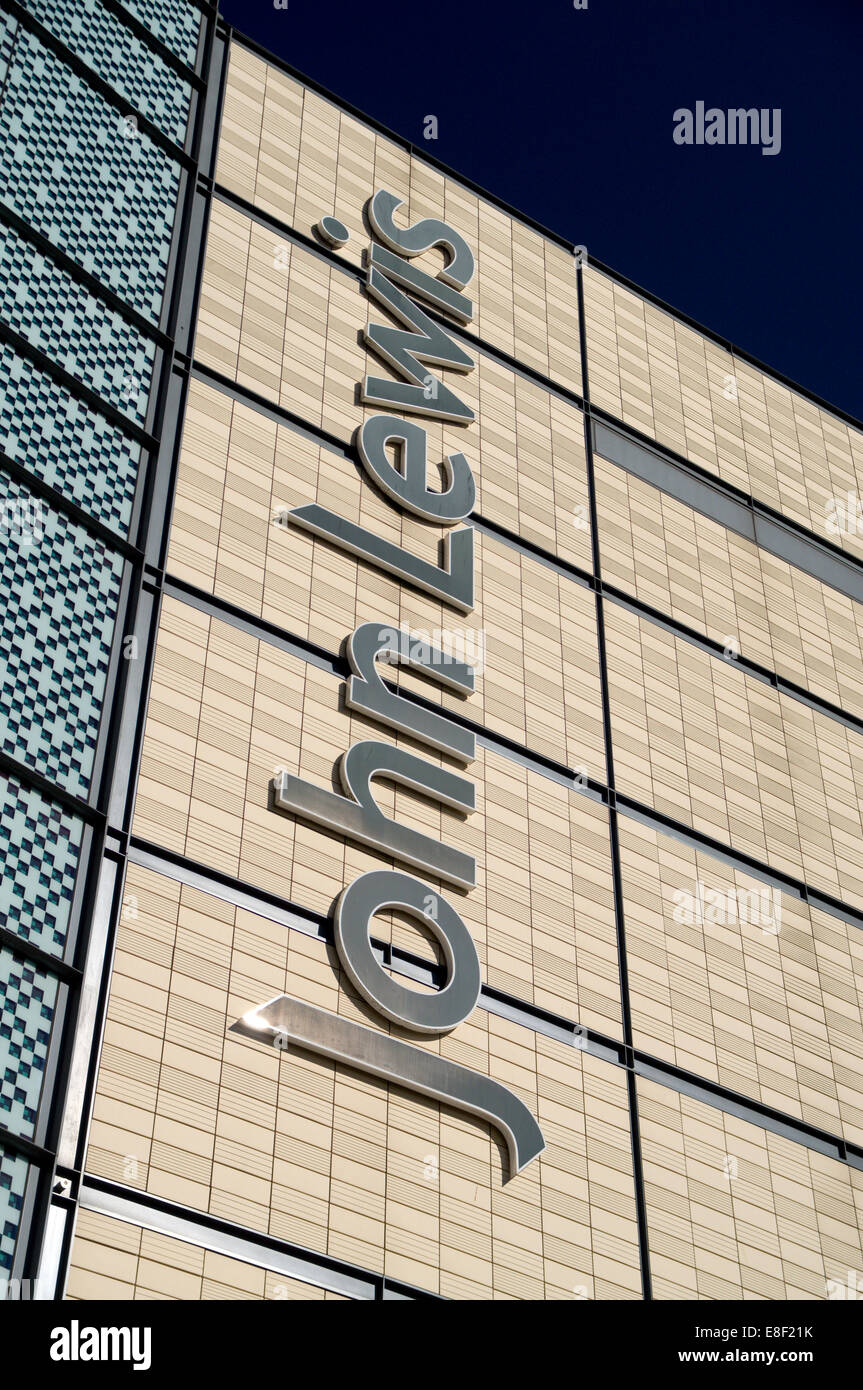John Lewis store The Hayes Cardiff Wales uk Stock Photo Alamy