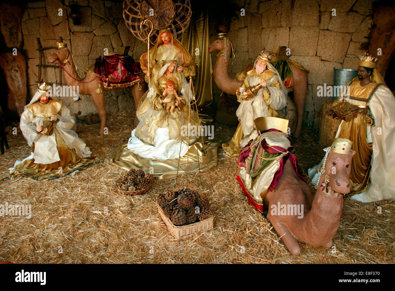 Three Kings, Nativity scene, Los Cristianos, Tenerife, Canary Islands