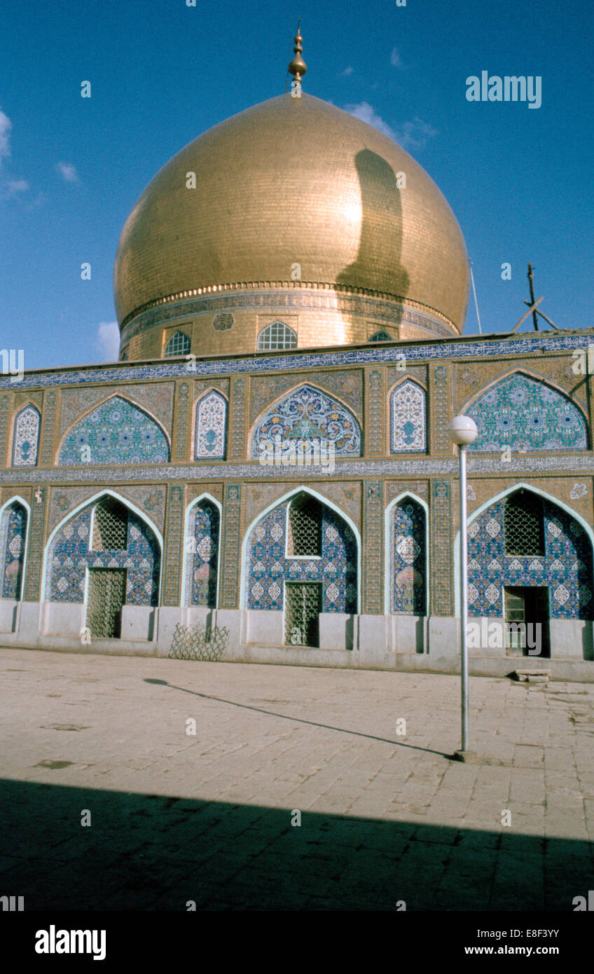 Modern Shiite mosque, Samarra, Iraq, 1977. Stock Photo