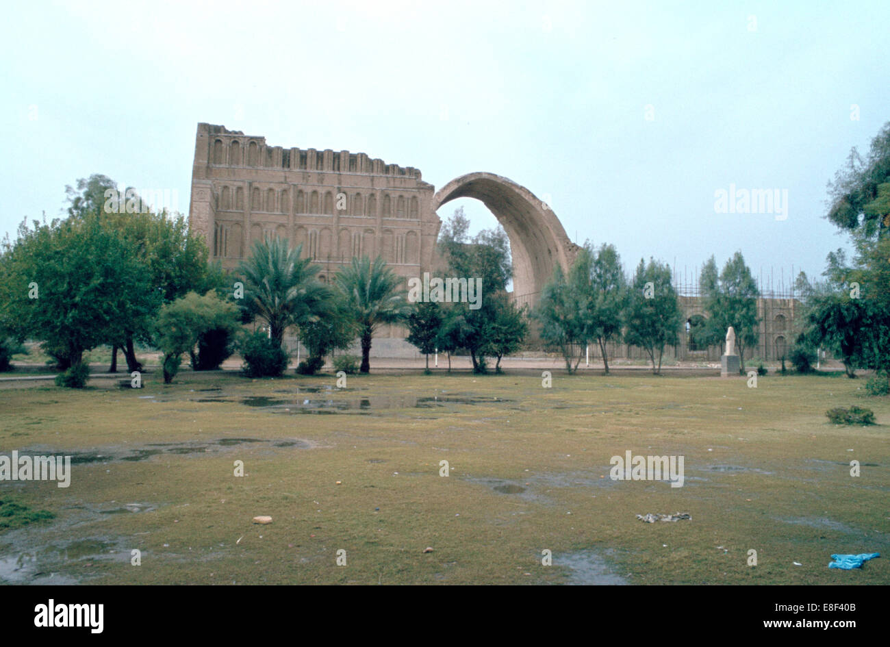 Sassanian Arch, Ctesiphon, Iraq, 1977. Stock Photo