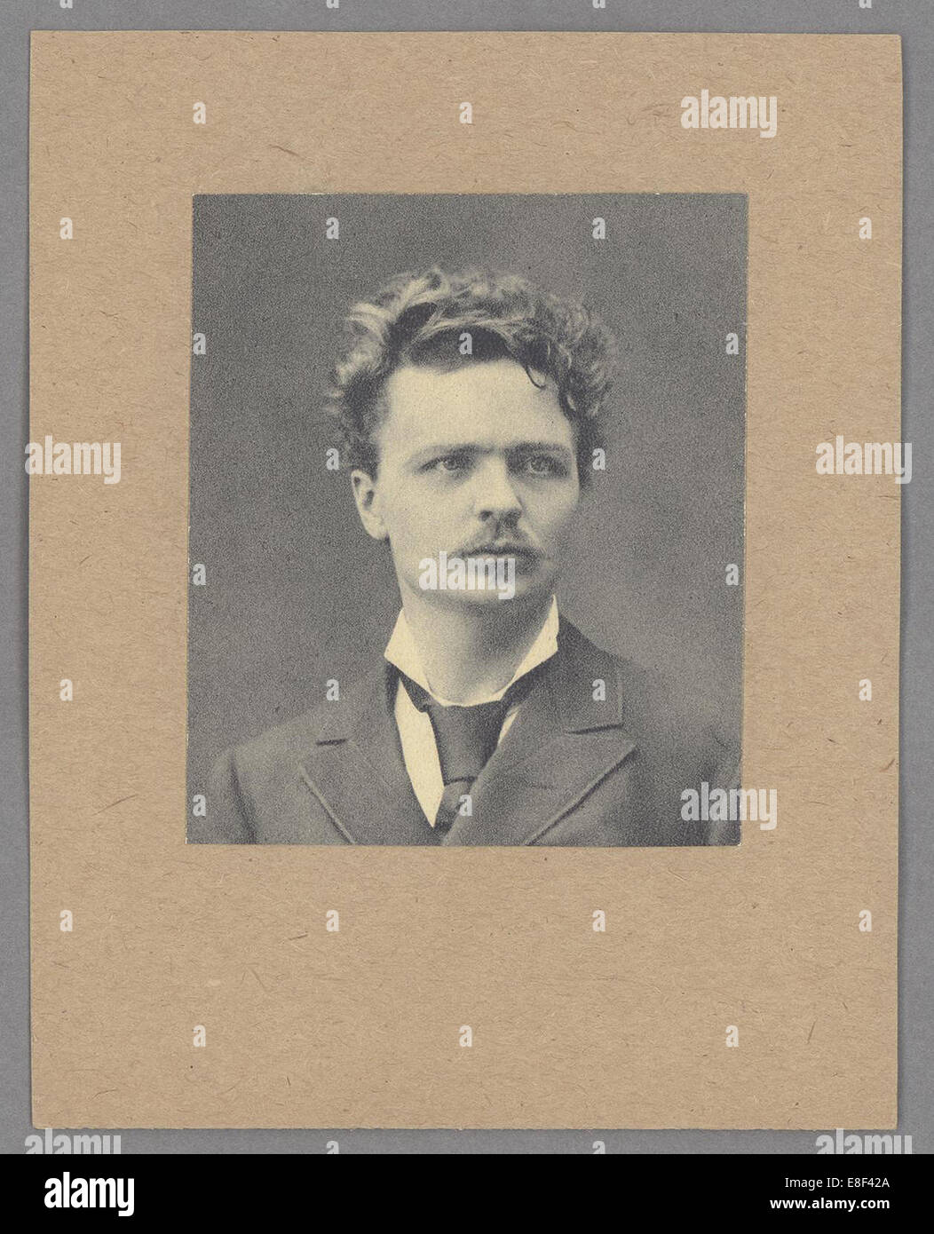 August Strindberg Artist Roesler, August Josef Robert (18371896 Stock