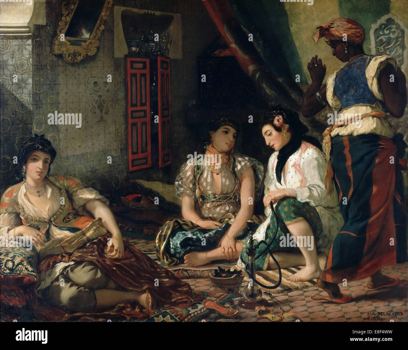 Eugene delacroix odalisque hires stock photography and images Alamy